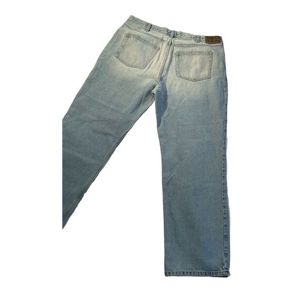 Steve & Barrys Men’s Size 40x32 Vintage Blue Relaxed Fit Red Star Denim jeans - Picture 10 of 14